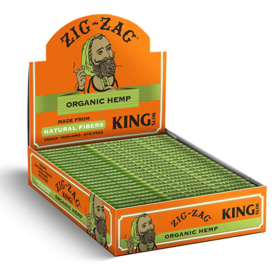 Image 8 for Organic Hemp Rolling Papers - King Slim  [32pk] (108mm), a undefined product