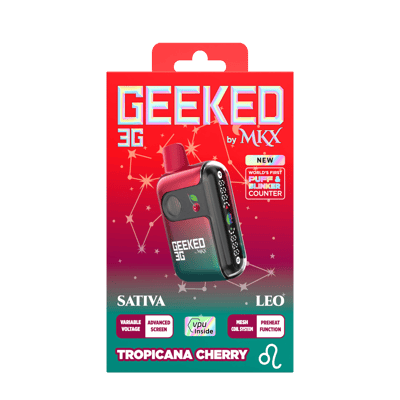 Shop Geeked 3G Disposable by MKX | Tropicana Cherry | Prosper
