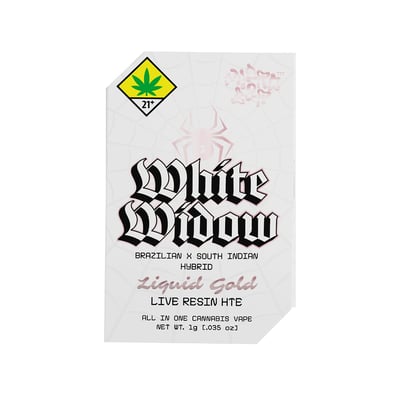 Shop White Widow - 1G - LIVE RESIN AIO [1000mg] | PRC - Arlington