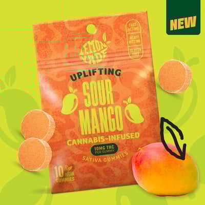 Shop Sour Mango [10pk] (100mg) | The Dispensary - Fulton (REC