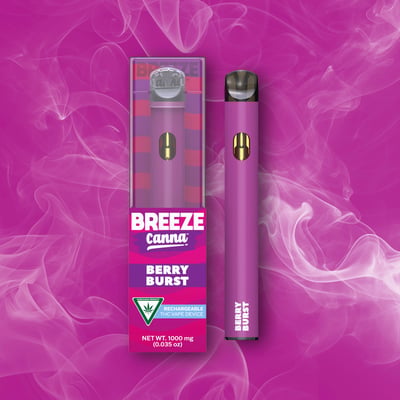elf bar vape uk Breeze | Chill Disposable | Cherry Lemon Mango | 1g main image 0