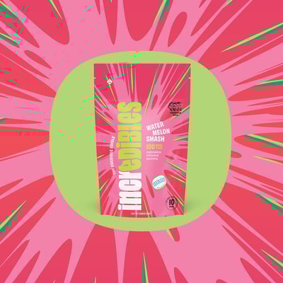 Image 3 for Watermelon Smash High Dose [10pk] (400mg), a sativa product