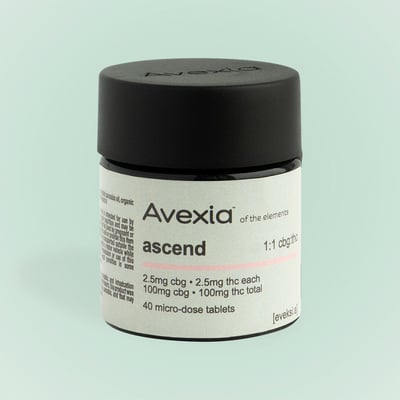 Image 1 for Ascend 1:1 CBG:THC [40pk] (100mg CBG/100mg THC), a null product
