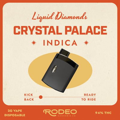 Shop RC Liquid Diamonds Crystal Palace 94.07% I 00234 2g | Budr - Montville  (Medical) Dispensary Montville, CT