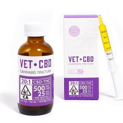 Shop 20:1 CBD Tincture [4oz] (500mg CBD/25mg THC) | San Diego