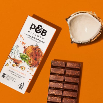 Image 5 for Coconut Caramel Milk Chocolate [20pk] (100mg), a hybrid product