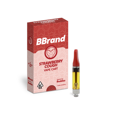CBD 1ml Vape Cartridge Strawberry Cough - Astria Farm