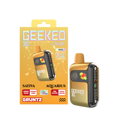 Shop Geeked 3G Disposable by MKX | Gruntz | Prosper Cannabis