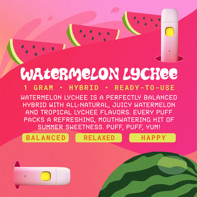 Shop Watermelon Lychee [1 Gram] | UMI Dispensary Chicago, IL