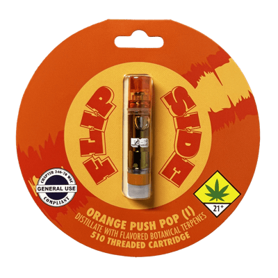 Shop Orange Push Pop | The Happy Crop Shoppe Cashmere Dispensary Cashmere,  WA