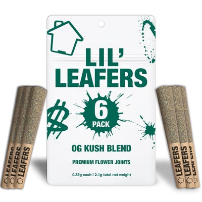 Shop LIL' Leafers OG Kush Blend [6 x .35g] | Arizona Organix