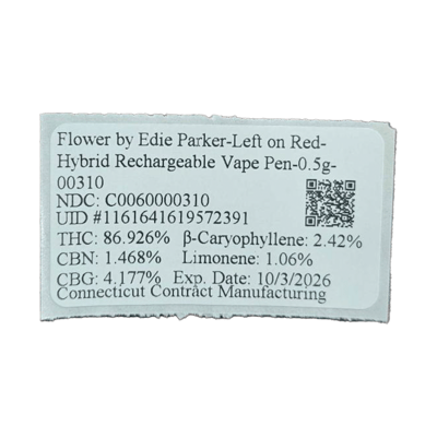 Shop Edie Parker Left on Red Rechargeable Petal Puffer 86.93% H 00310 .5g | Budr - Montville (Medical) Dispensary Montville, CT Shop Edie Parker Left on Red Rechargeable Petal Puffer 86.93% H 00310 .5g | Budr - Montville (Medical) Dispensary Montville, CT