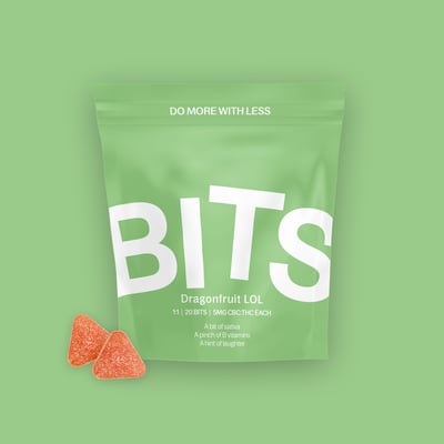 Image 1 for Dragonfruit LOL 1:1 CBC:THC [20pk] (100mg CBC/100mg THC), a sativa product