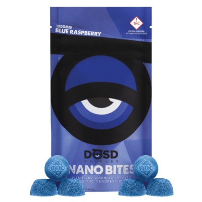 Shop Blue Raspberry [20pk] (1000mg THC) | Flower Power Botanicals