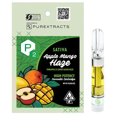 Apple Mango Haze | PUREXTRACTS | P2 - High Potency Cartridge