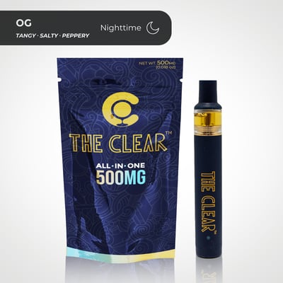 the clear disposable vape Shop The Clear Original All in One Disposable 500mg | OG | The Happy Camper