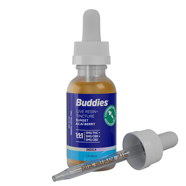1:1:1 Sunset Acai Berry [30ml] (300mg CBD/300mg THC/300mg CBN) - Image 3