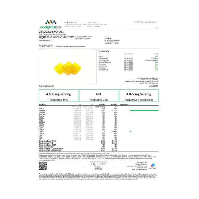 Select - Orange Matter (H) X Bites (4.68mg 20pk) C0030001375 - Image 4