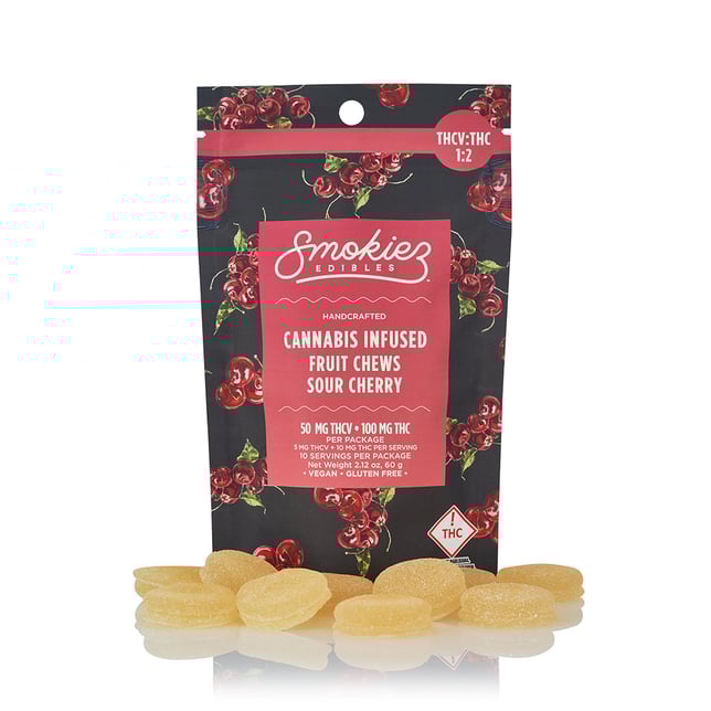2:1 Sour Cherry [10pk] (100mg THC/50mg THCV) - Image 1