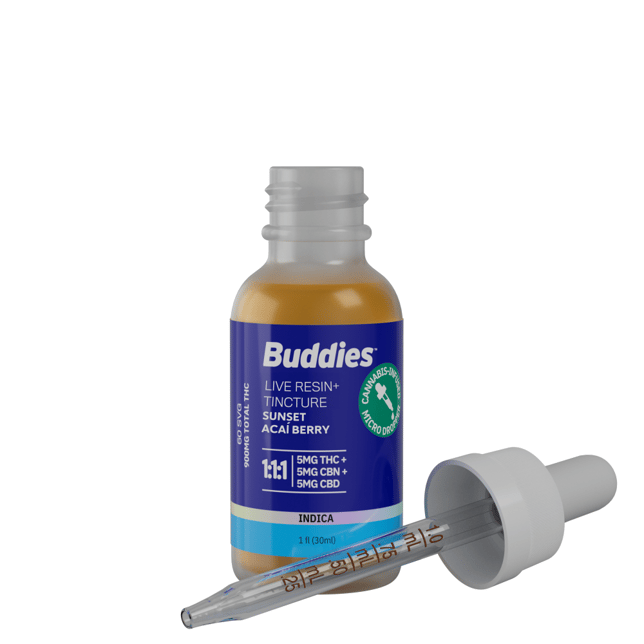 1:1:1 Sunset Acai Berry [30ml] (300mg CBD/300mg THC/300mg CBN) - Image 4