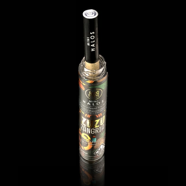 Zuzu Zangria Mini Halos Rosin Infused Pre-Roll Single [.6g] - Image 2
