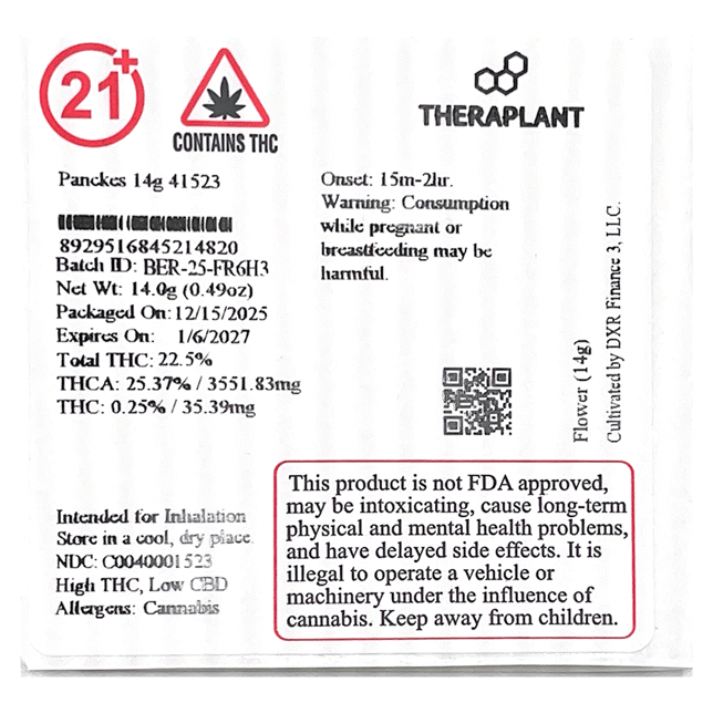 Theraplant - Panckes (S) Flower  C0040001523 - Image 2