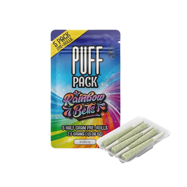 Rainbow Belts - Indica - 5 Pack [2.5g] - Image 2