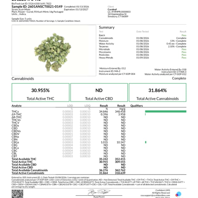 Grassroots - Kush Mints (I) Flower  C0030001398 - Image 7