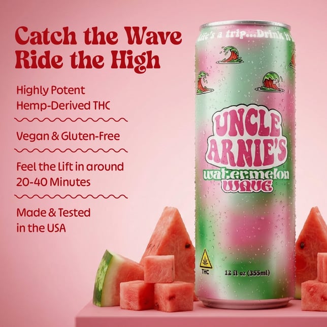 Watermelon Wave [12oz] (100mg) - Image 3