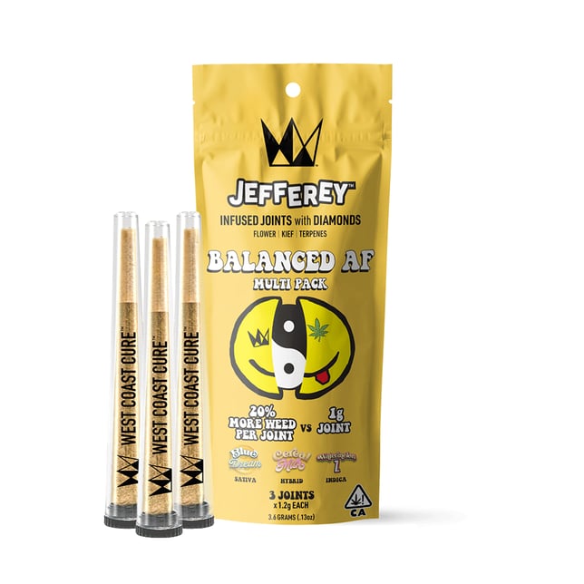 Balanced AF Pre-rolls (3 x 1.2g) - Image 1