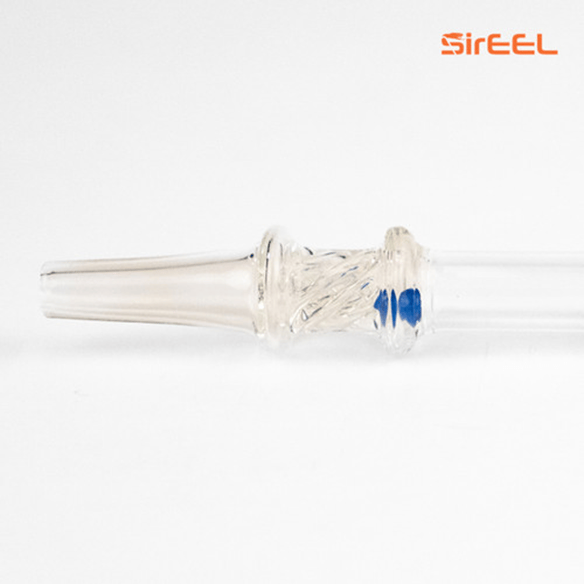6" Jewel Vortex Dab Straw w/ Spinning Jewel - Image 2