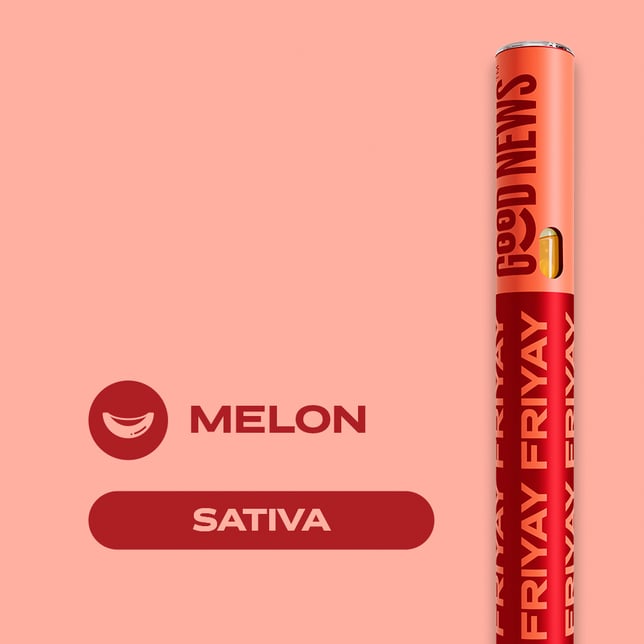 FRIYAY: Melon Vape Pen (500mg) - Image 4