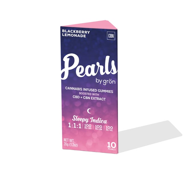 1:1:1 Blackberry Lemonade Pearls - Sleepy Indica (100mg CBD/ 100mg CBN/ 100mg THC) - Image 2