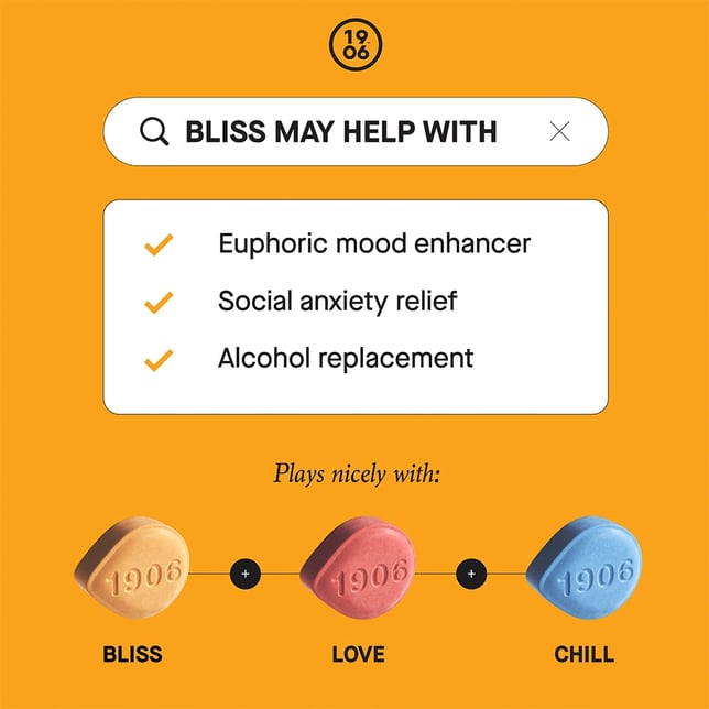 Bliss Drops [20pk Tin] (100mg THC/100mg CBD) - Image 2