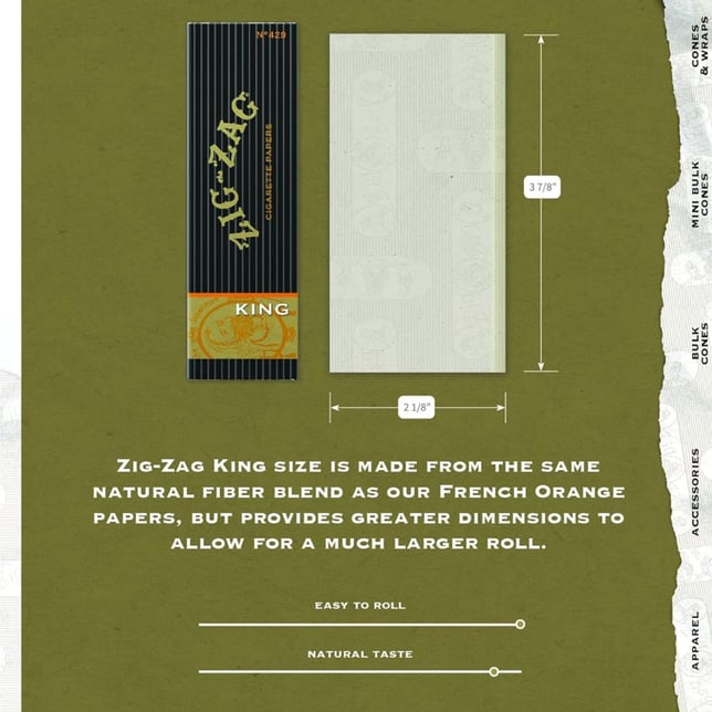 Premium Rolling Papers - King (100mm) - Image 5