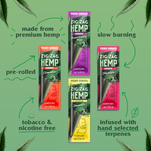 Clementine Terpene Hemp Cones [2pk] - Image 9