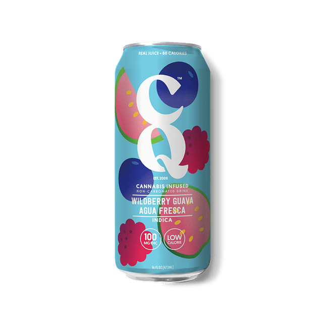 Wildberry Guava Agua Fresca [16oz] (100mg) - Image 1