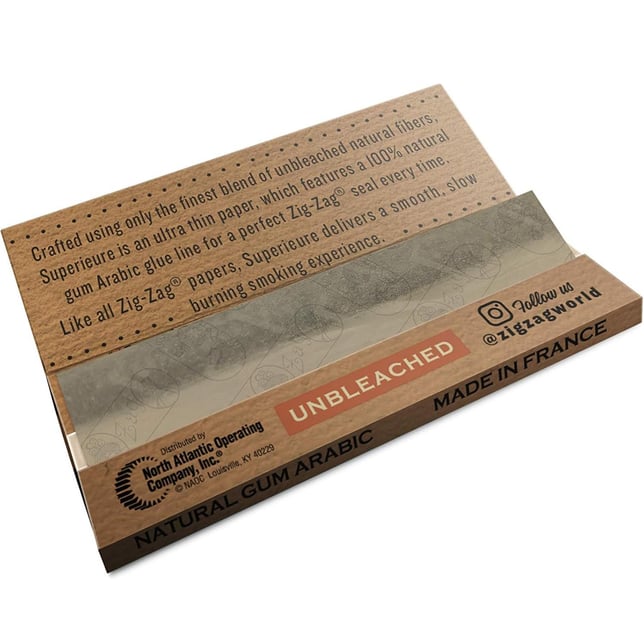 Unbleached Ultra Thin Rolling Papers - 1 1/4 - Image 3 Unbleached Ultra Thin Rolling Papers - 1 1/4 - Image 3