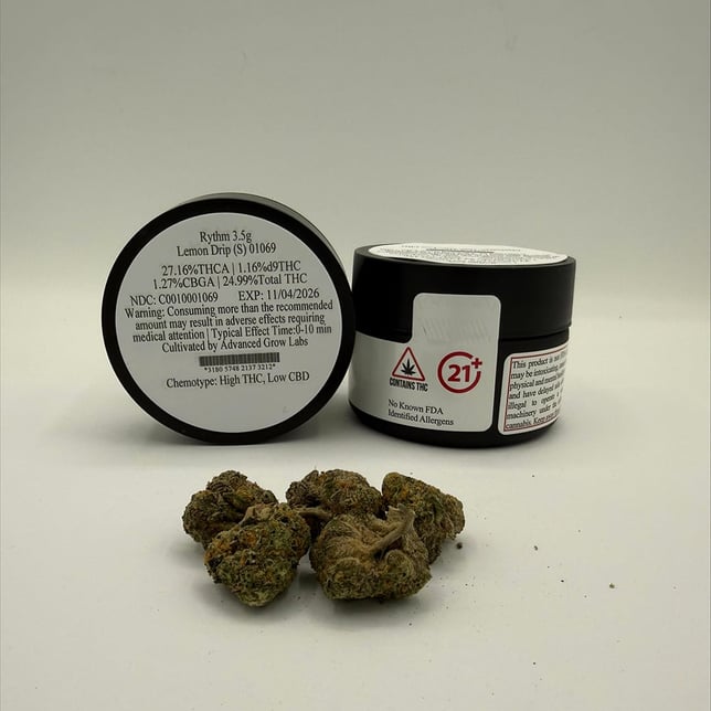 Rythm - Lemon Drip (S) Flower C0010001069 - Image 2 Rythm - Lemon Drip (S) Flower C0010001069 - Image 2