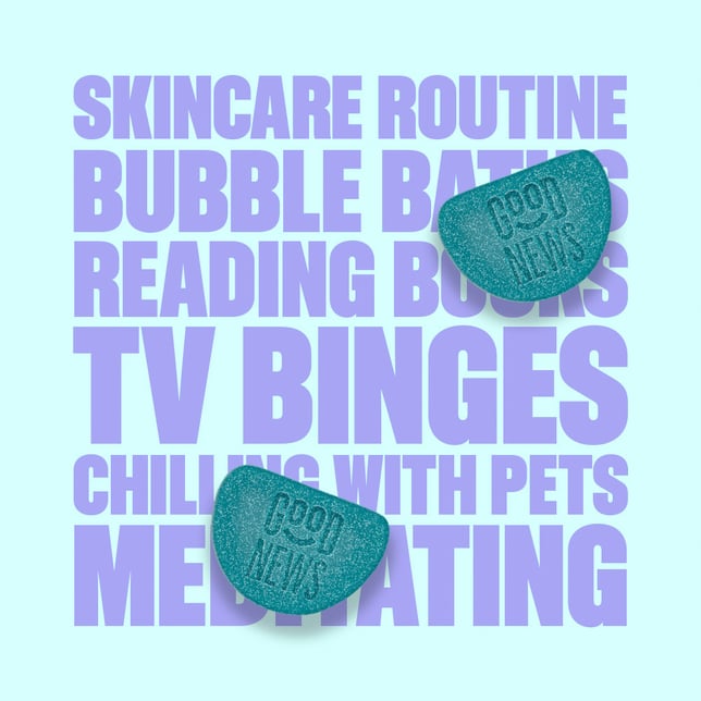 ME TIME: Blue Raspberry [10pk] (100mg) - Image 3