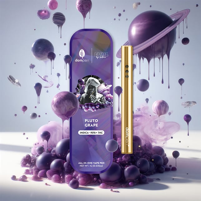 dompen™ X EVOL by Future: Pluto Grape (Indica) - 1G - Image 1