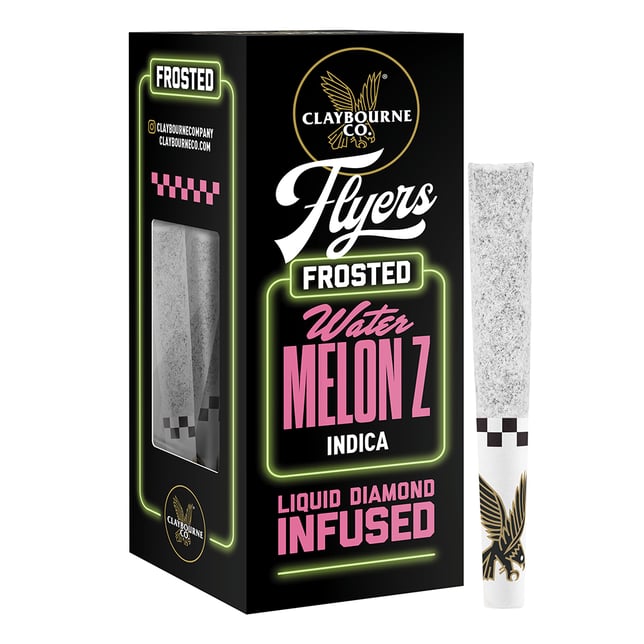 Watermelon Z (2.5g) - Diamond Frosted Flyers Pre-Rolls - Image 1