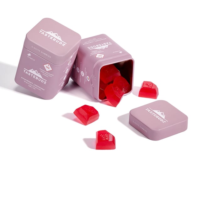 Raspberry Lemonade 50:1 Rosin Gummies | CBD | THC | - Image 2