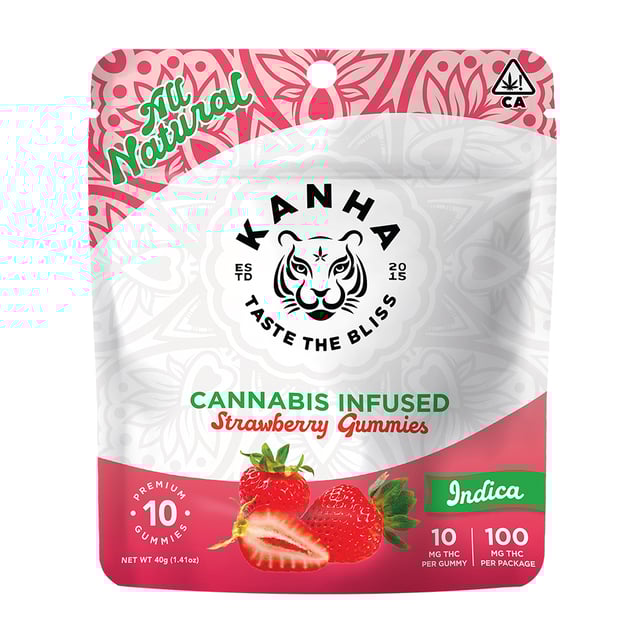 Strawberry - Indica [10pk] (100mg) - Image 2