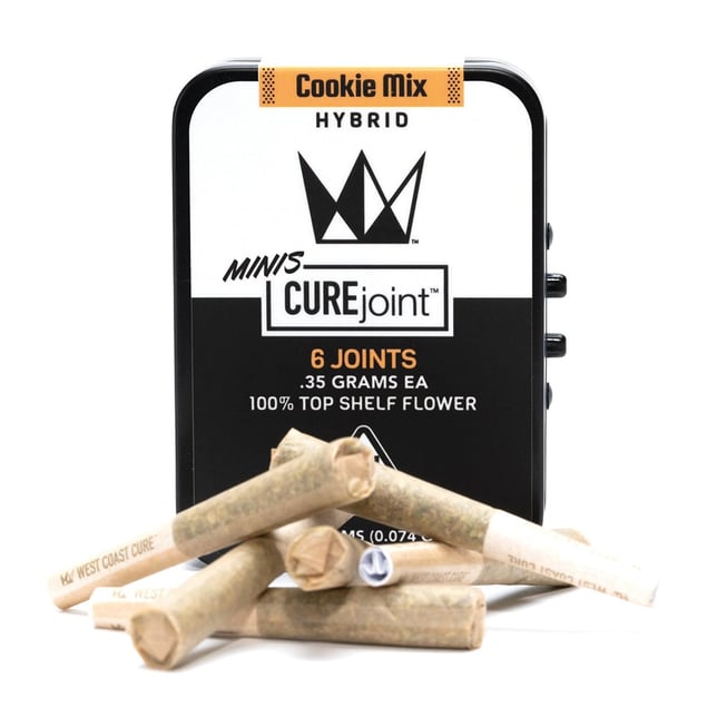 Cookie Mix - .35g CUREjoint 6 Pack - Image 1 Cookie Mix - .35g CUREjoint 6 Pack - Image 1