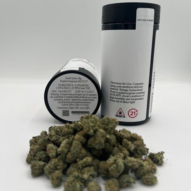 Good Green - Regina Gorgeous (H) Flower  C0010001237 - Image 3