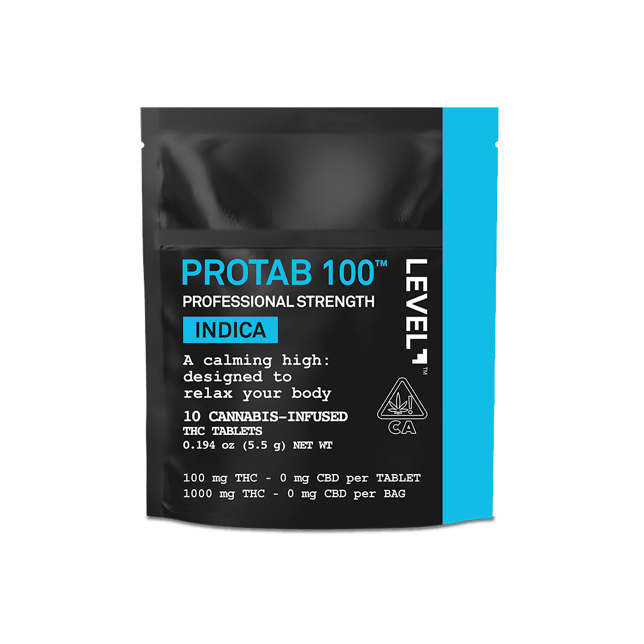 PROTAB 100 Indica [10pk] (1000mg) - Image 1