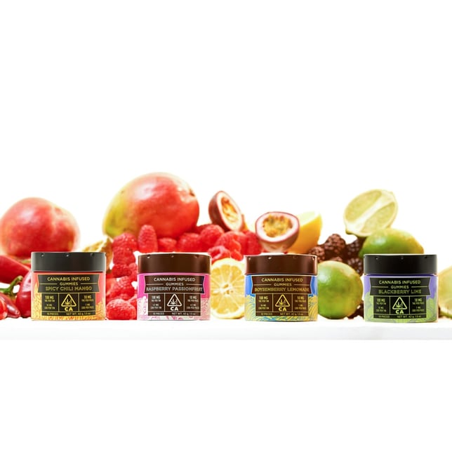 Live Resin Raspberry Passionfruit |10pk/10mg - 100mg THC - 10mg CBD - Image 3