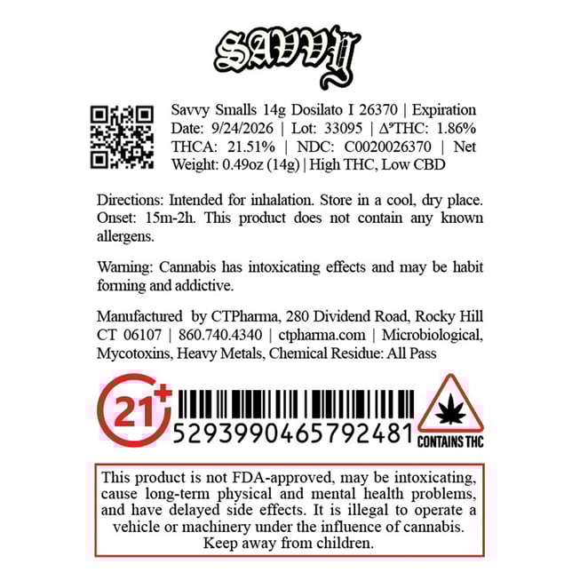 Savvy - Dosilato (I) Smalls  C0020026370 - Image 2