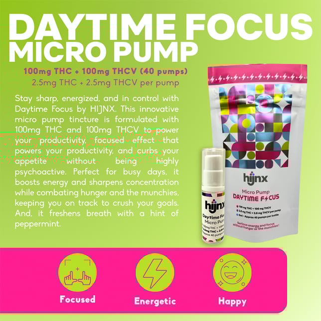 Daytime Focus (100mg THC/100mg THCV) - Image 3